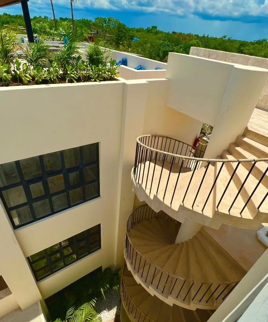 Amethyst - Pool And Gym Only 10 Min To The Free Beach Club Tulum Apartment